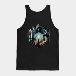 Labyrinth of Malevolence: Confronting the Sorcerer's Curse Tank Top